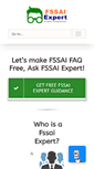 Mobile Screenshot of fssaiexpert.com